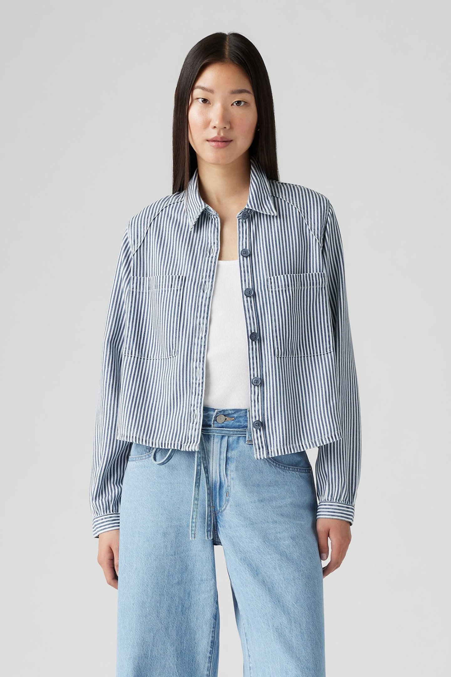TYLA SHIRT HADLEY STRIPE 1