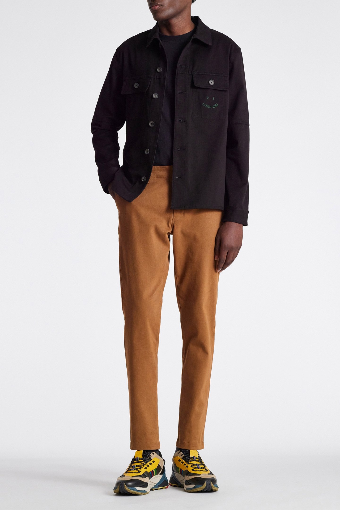 MENS OVER SHIRT BLACK 3