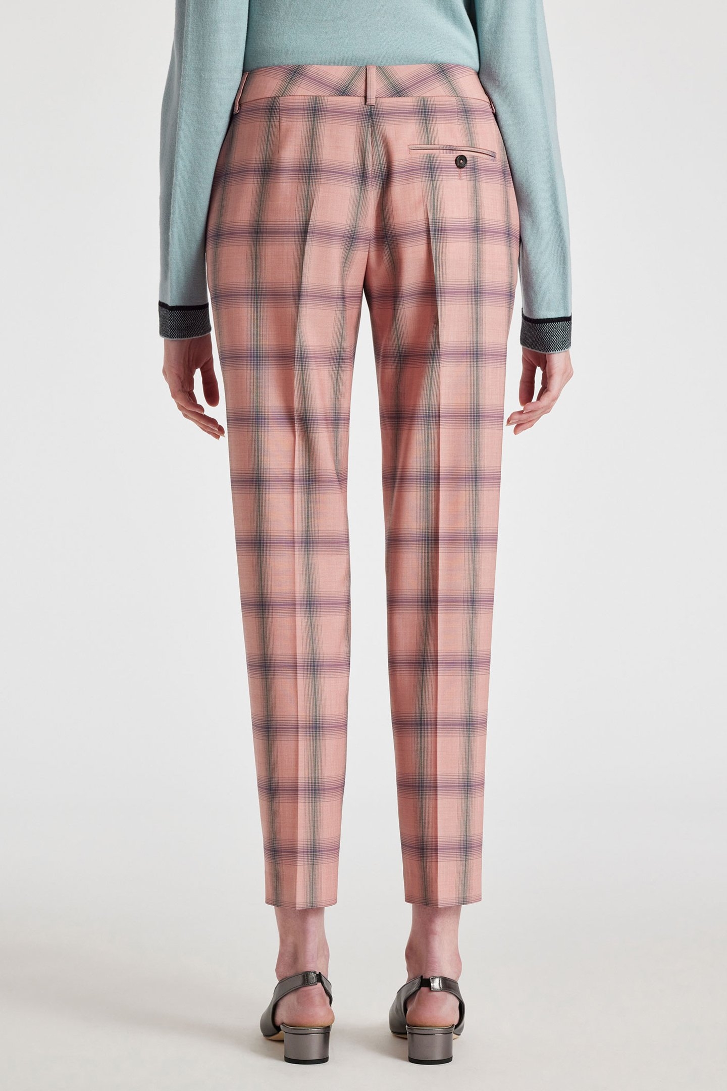 WOMENS TROUSERS POWDER PINK 2