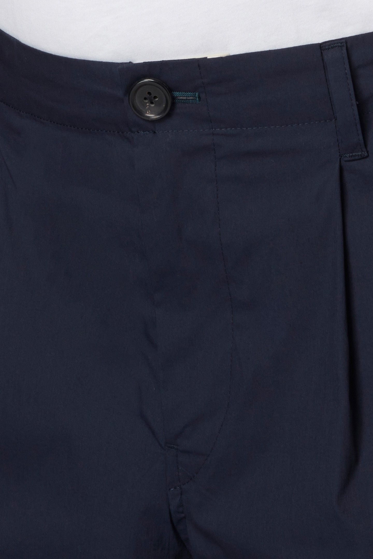 MENS TAPERED FIT PLEAT TROUSER VERY DARK NAVY 5