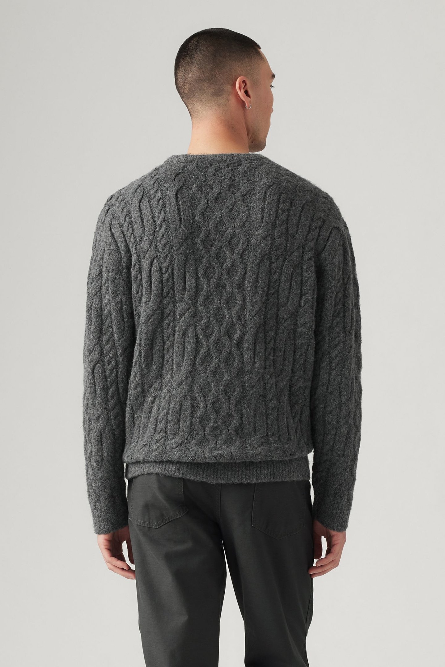 BATTERY CREWNECK SWEATER PARKSIDE CABLE 2