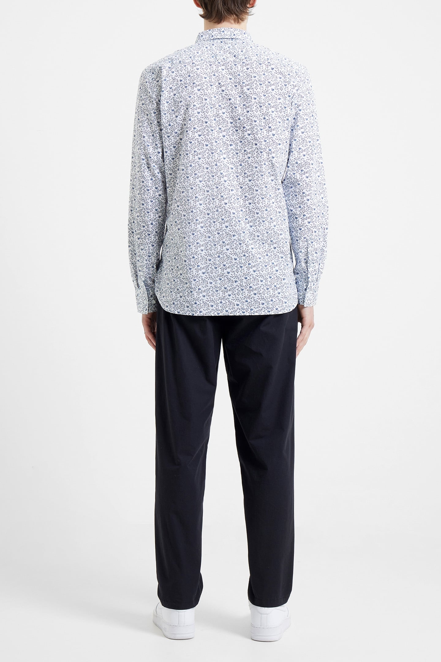 FLORAL LS BLUE LEAF FLORAL 3