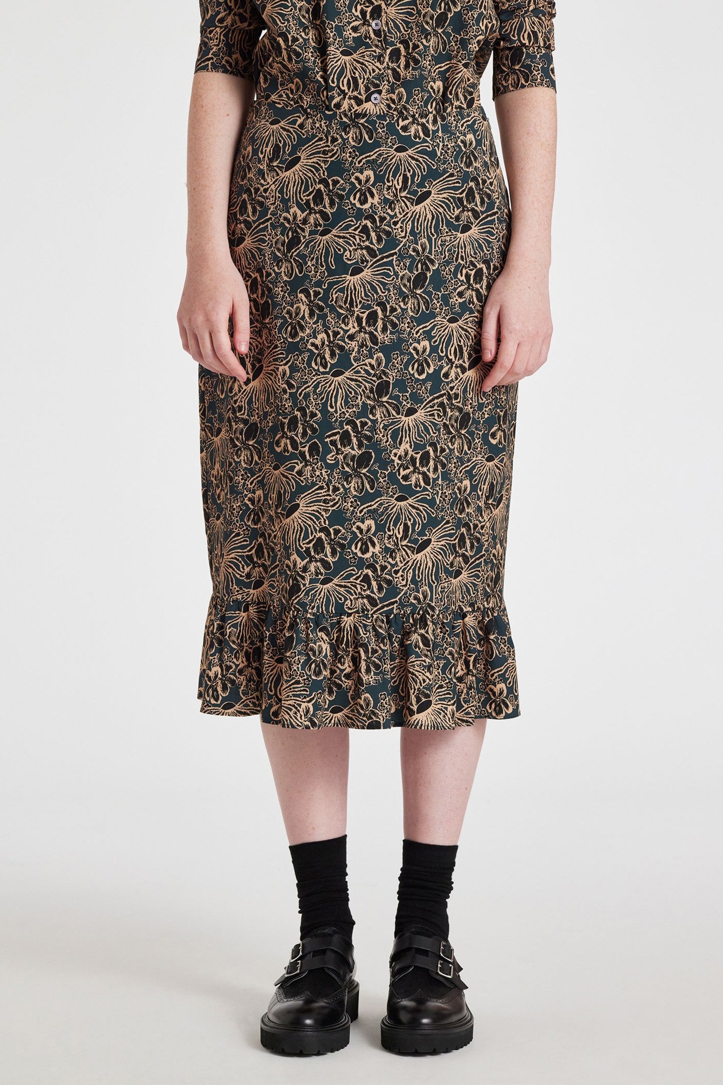 WOMENS SKIRT INDIGO 1