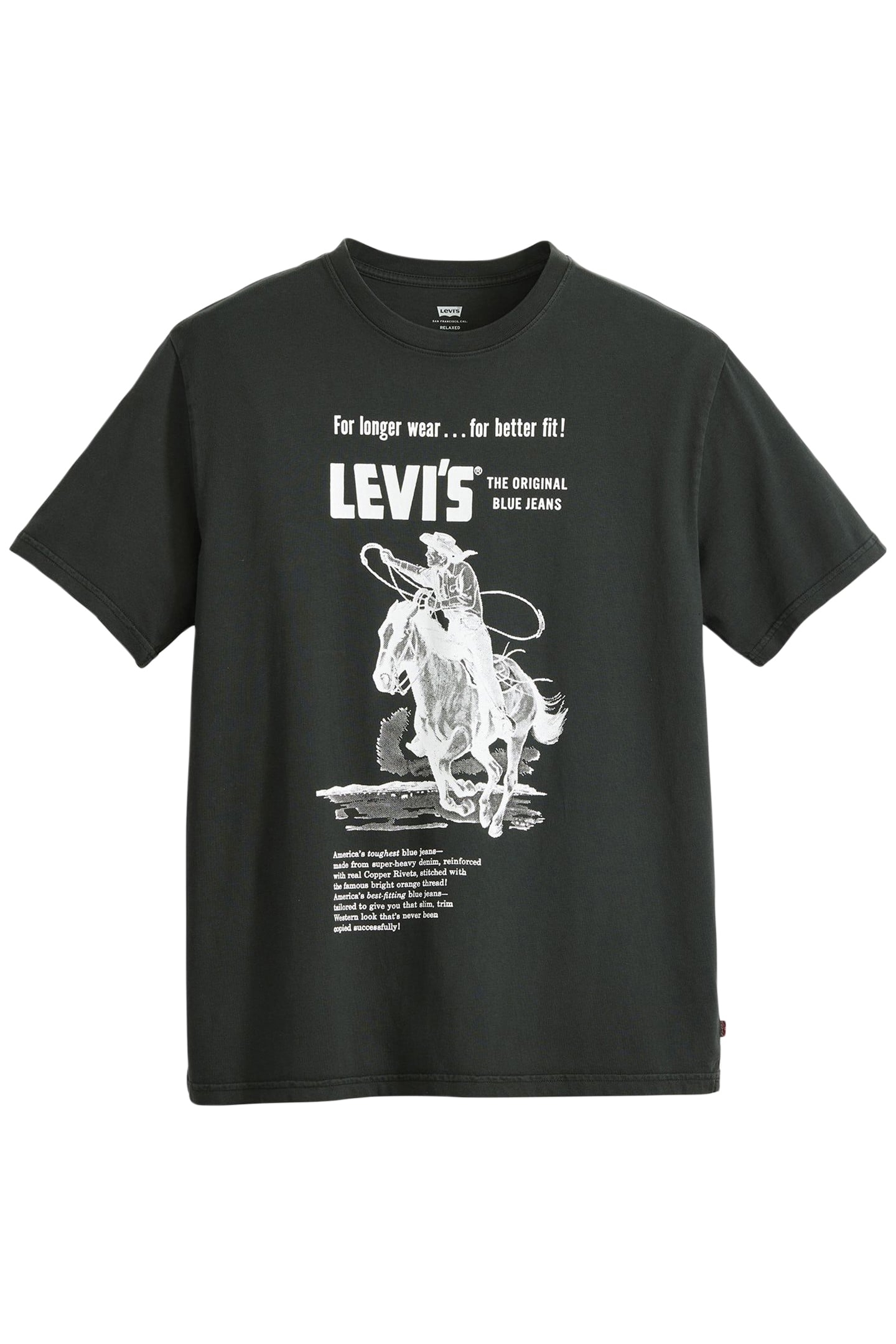 SS RELAXED FIT TEE LONGER WEAR GD CAVIAR 3