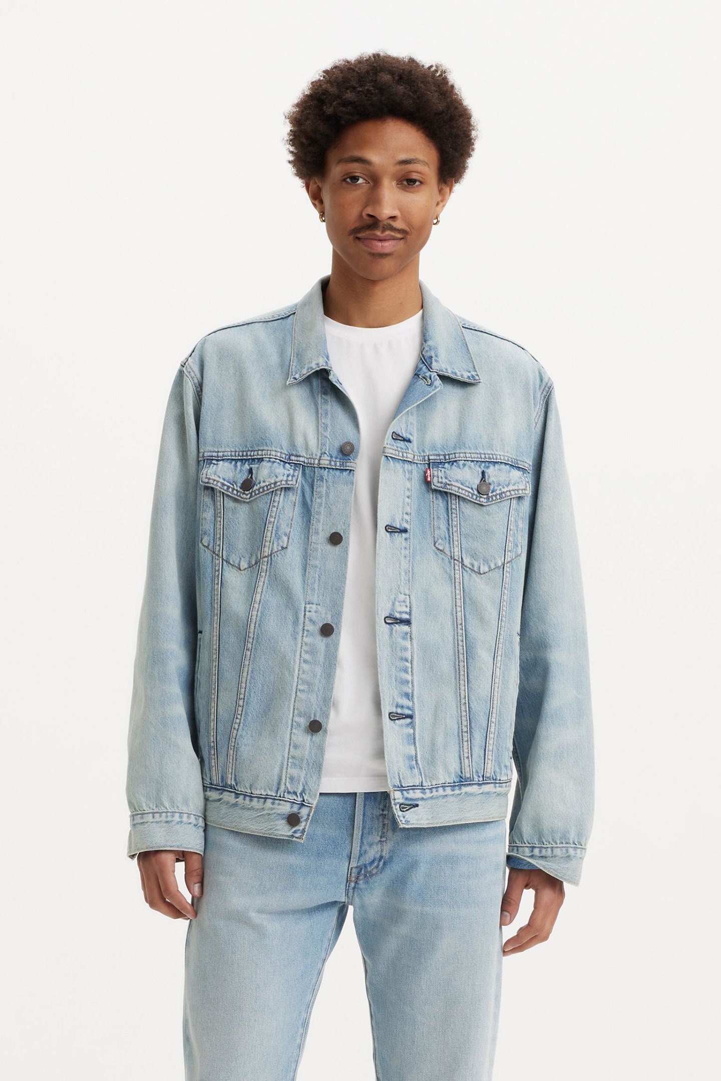 RELAXED FIT TRUCKER A BRIGHT LIGHT 1