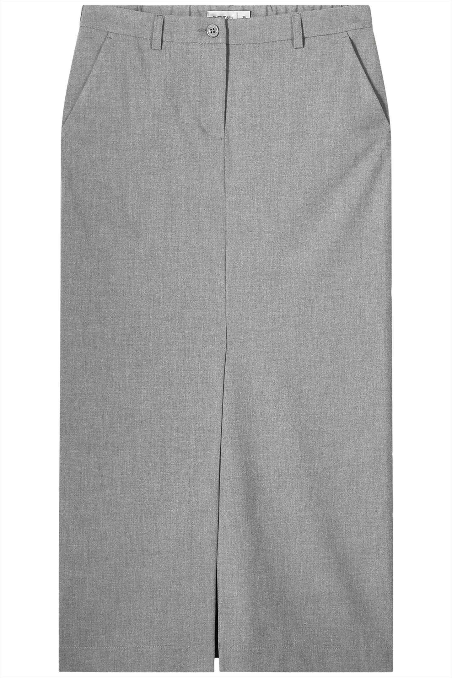 SKIRT VISCOSE BLEND STRETCH GREYS 4