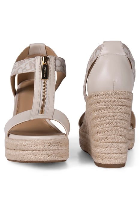 BERKLEY MID HEEL WEDGE IN VANILLA 2