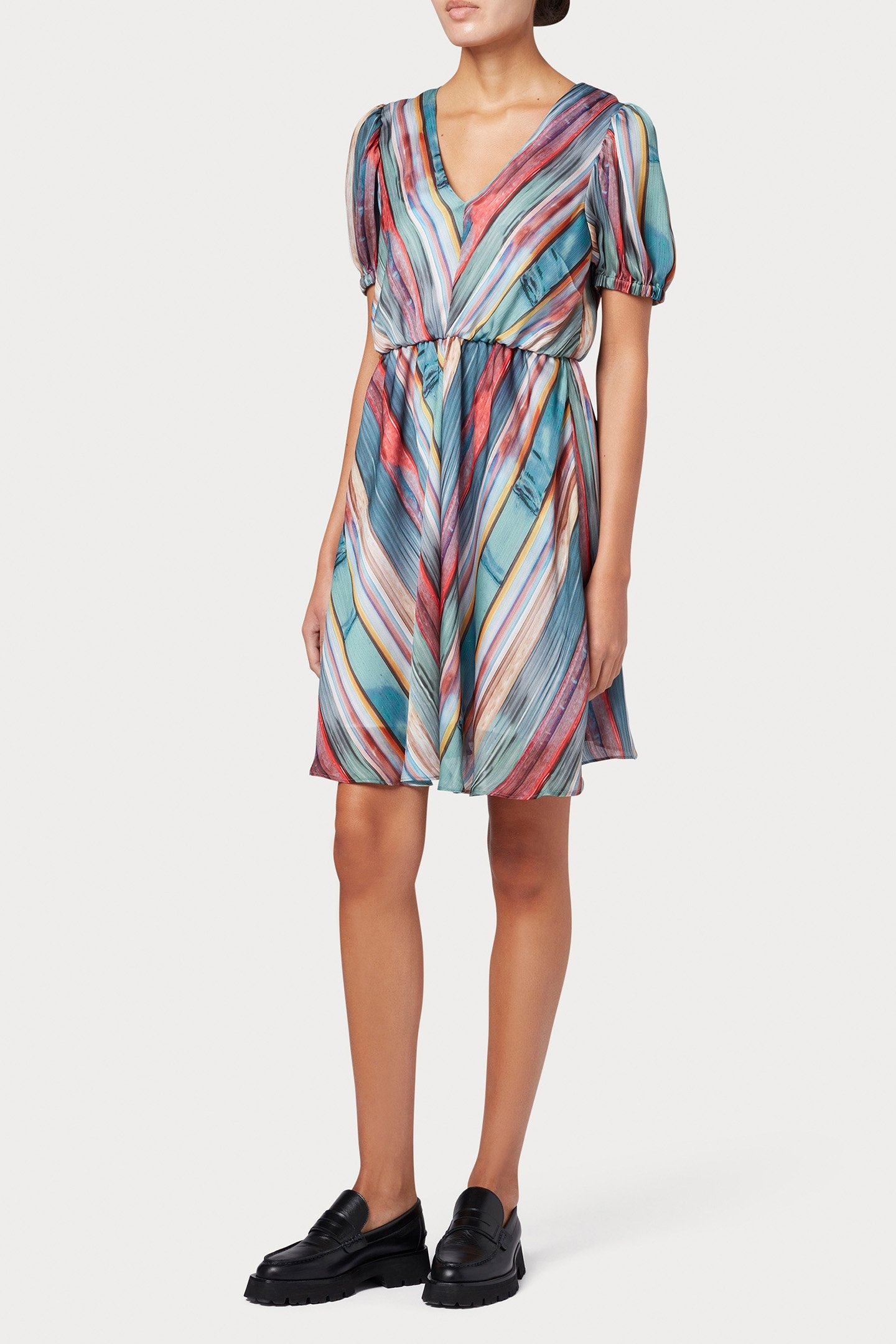 DRESS MULTI COLOURED 1