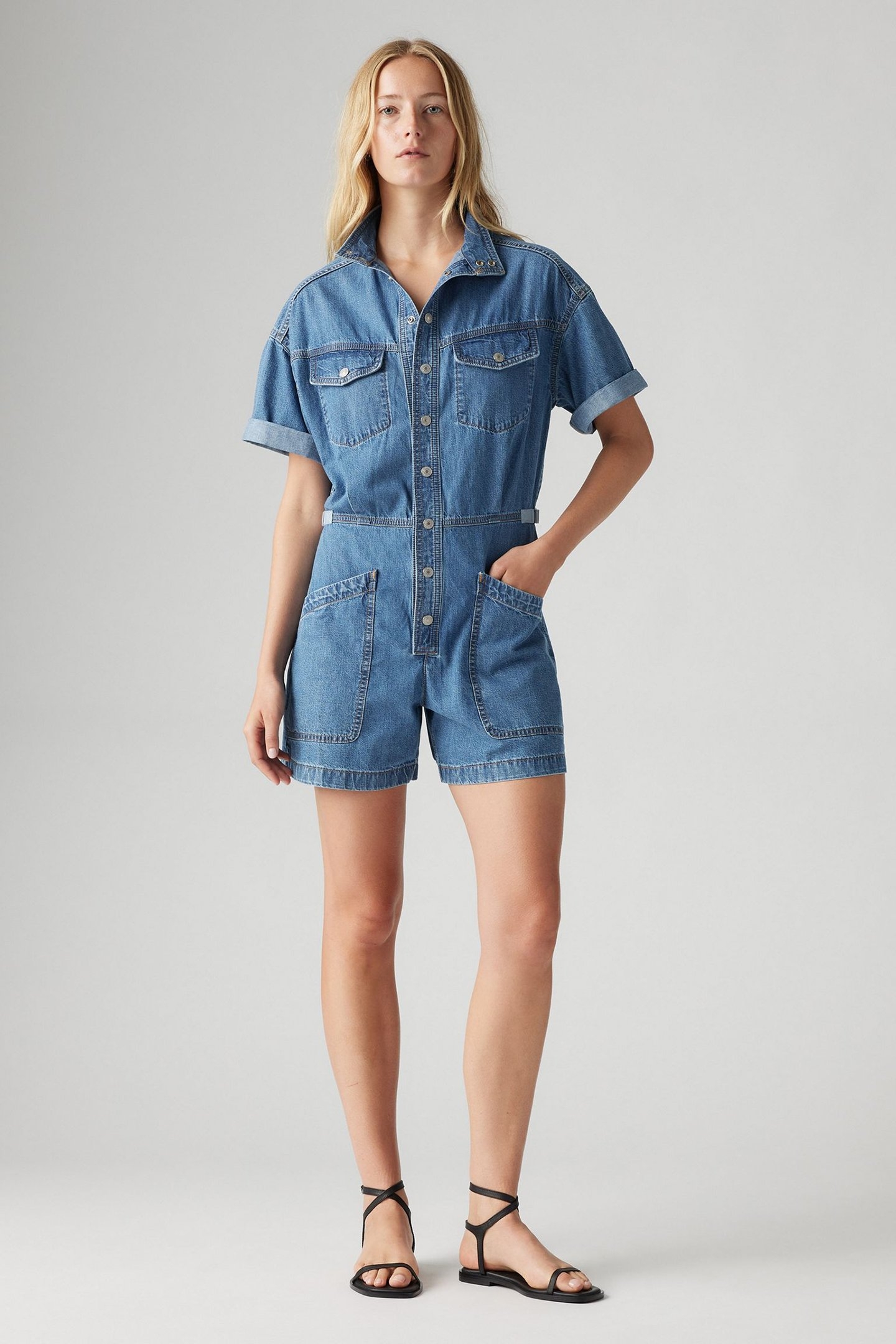SS SURPLUS ROMPER BLUE JOKE 2