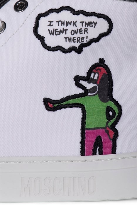 WHITE SNEAKERS WHITE 4