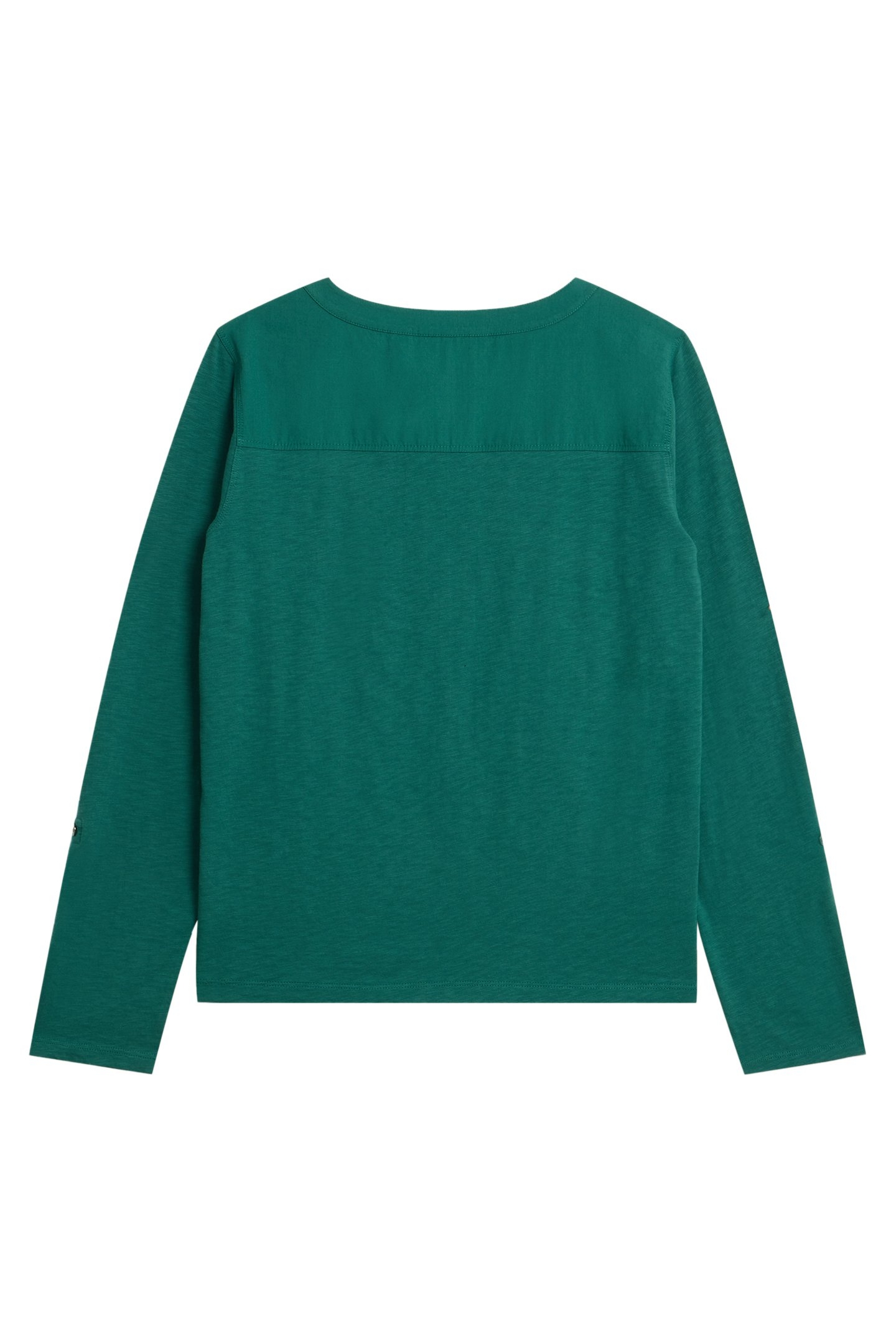 MACLEY MIX SHIRT DARK TEAL 4