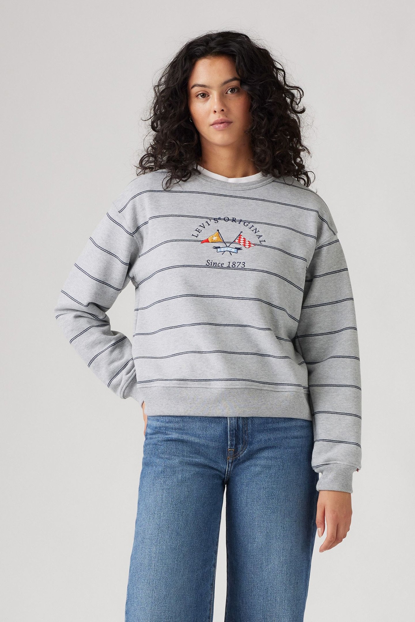 GR HERITAGE STRIPE CREW CREW REGATTA FLA 1