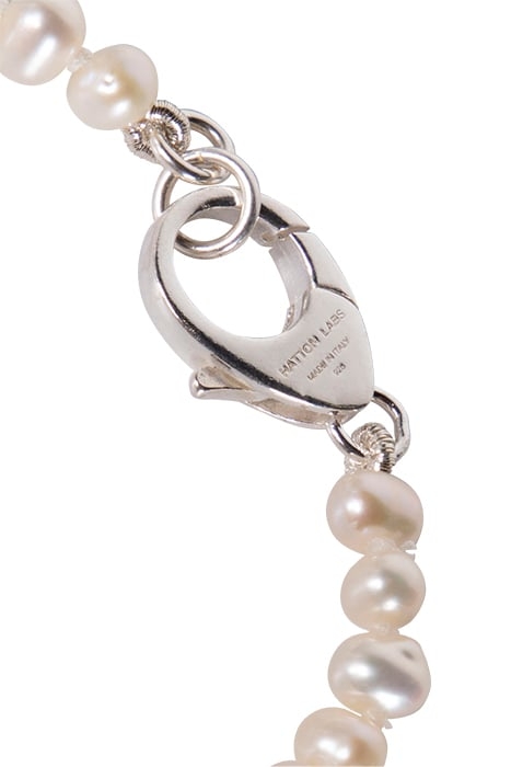 HATTON LABS – MINI PEARL BRACELET WHITE 2