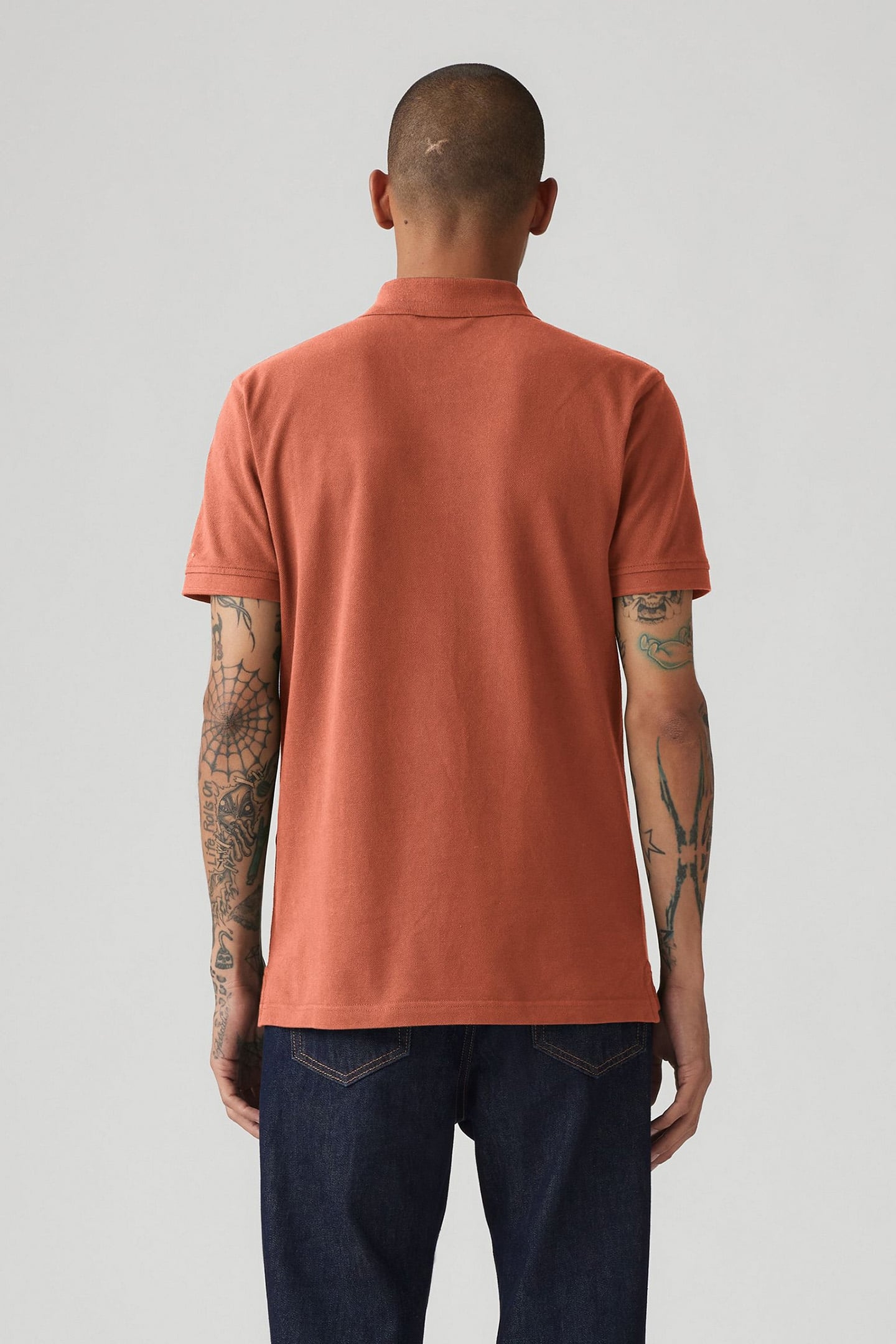 LEVIS HM POLO ETRUSCAN RED PIQUE 2