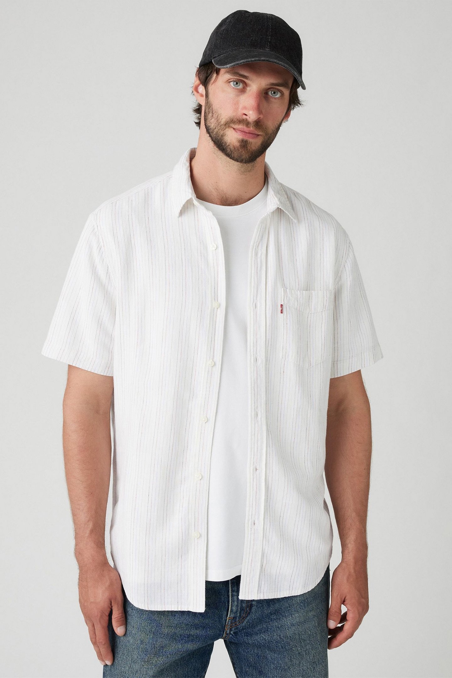 S/S SUNSET 1 PKT STANDRD CARLIN STRIPE 5