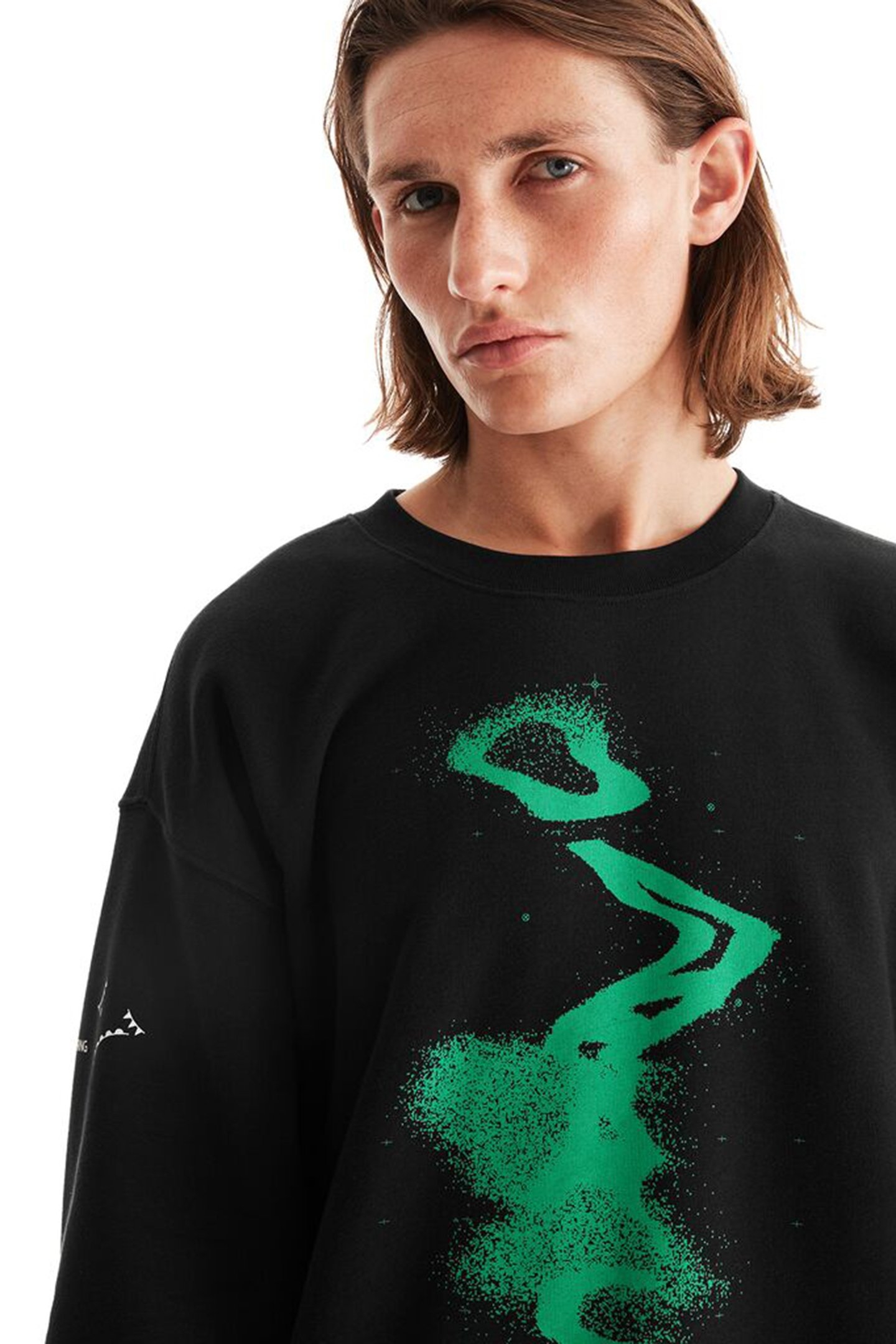 GRAPHIC CLUB CREW 1 BLACK MINT 5