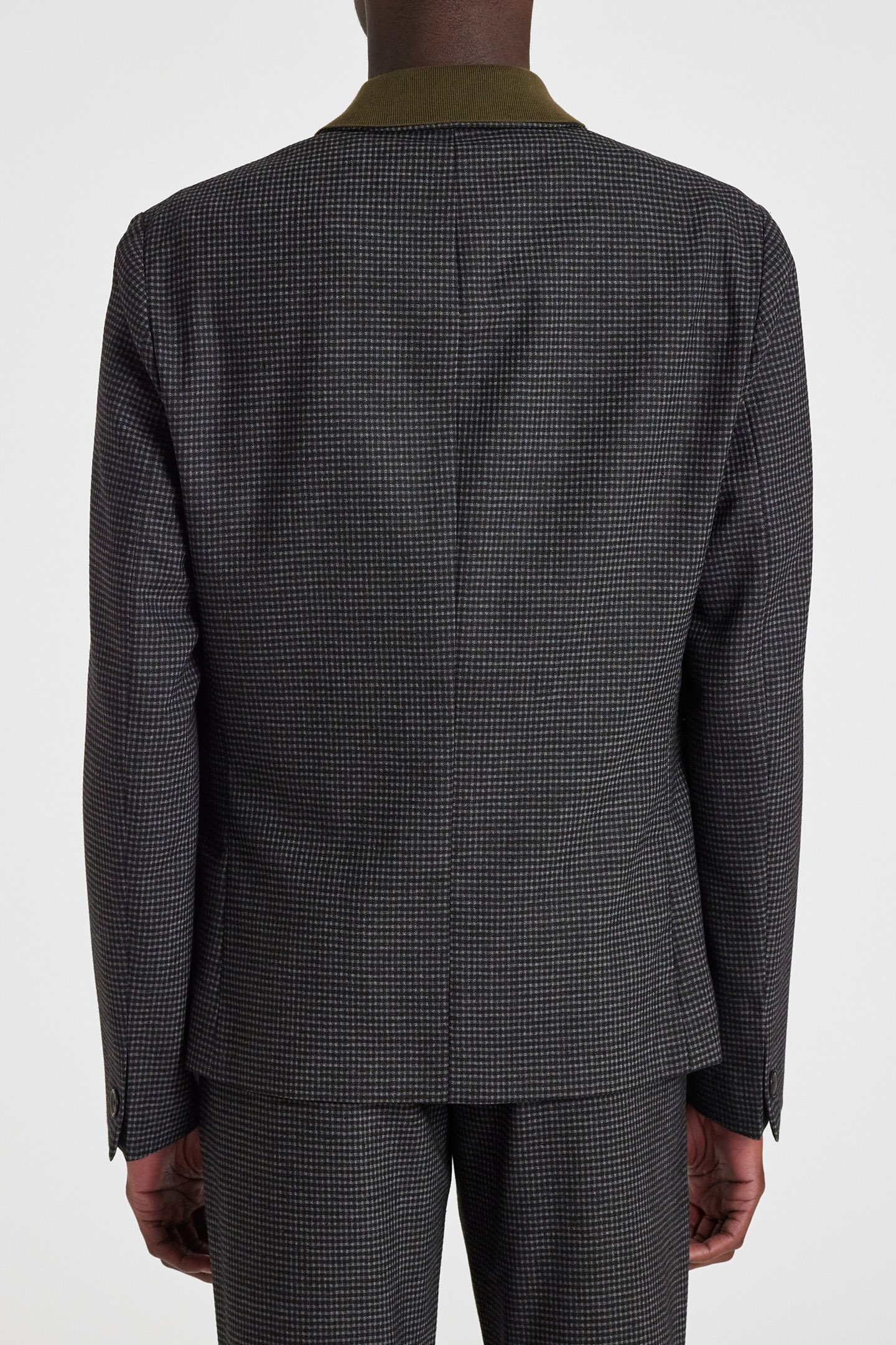 MENS JACKET UNLINED BLACK 2