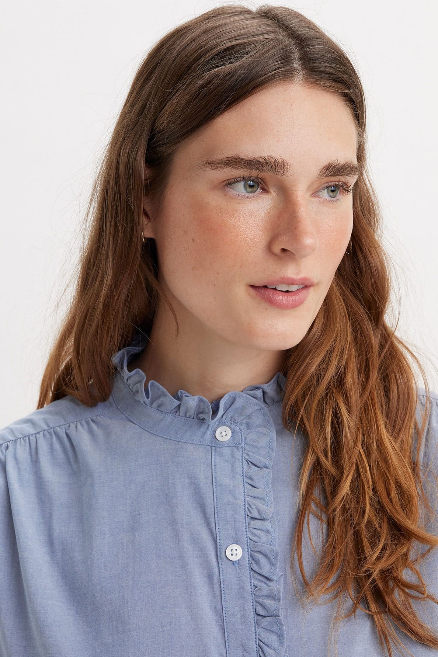 KARLY BLOUSE NB CHAMBRAY 5