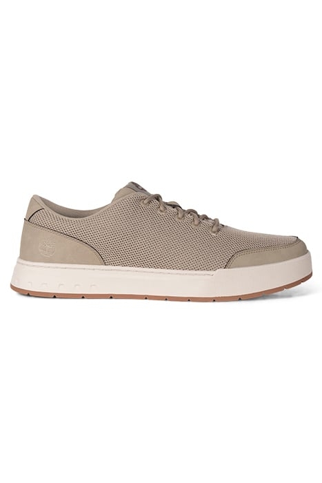 MAPLE GROVE LOW LACE UP SNEAKER LIGHT BROWN KNIT 1