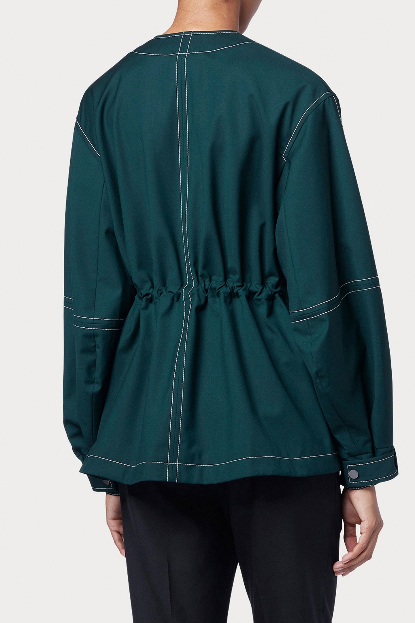 WOMENS JACKET BOTTLE GREEN 2