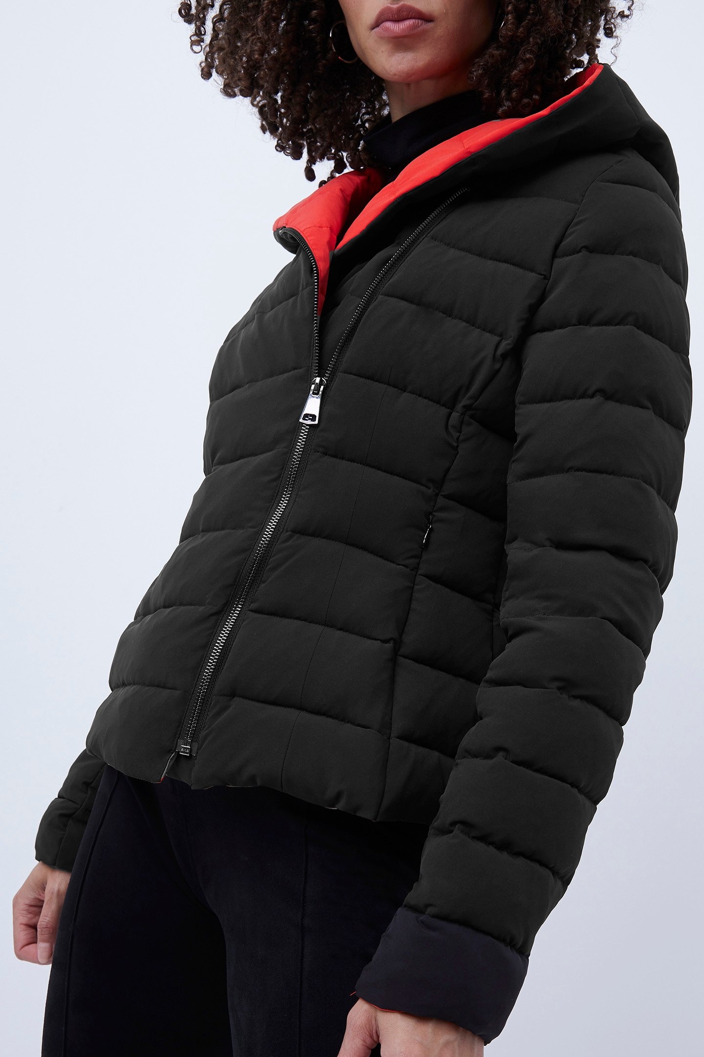 IOLA PUFFA COAT BLACK 3