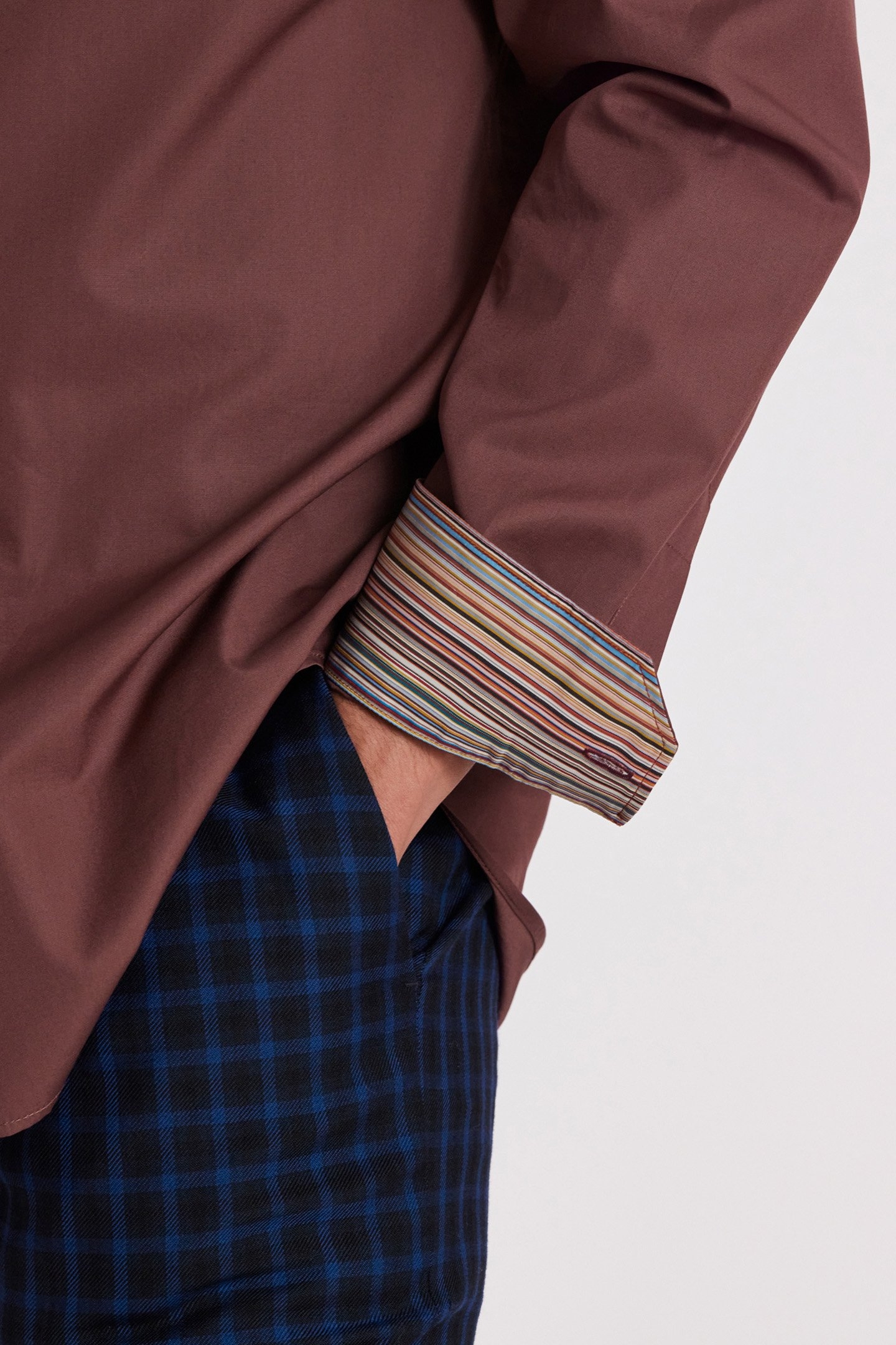 S/C TAILORED FIT SHIRT DK 4