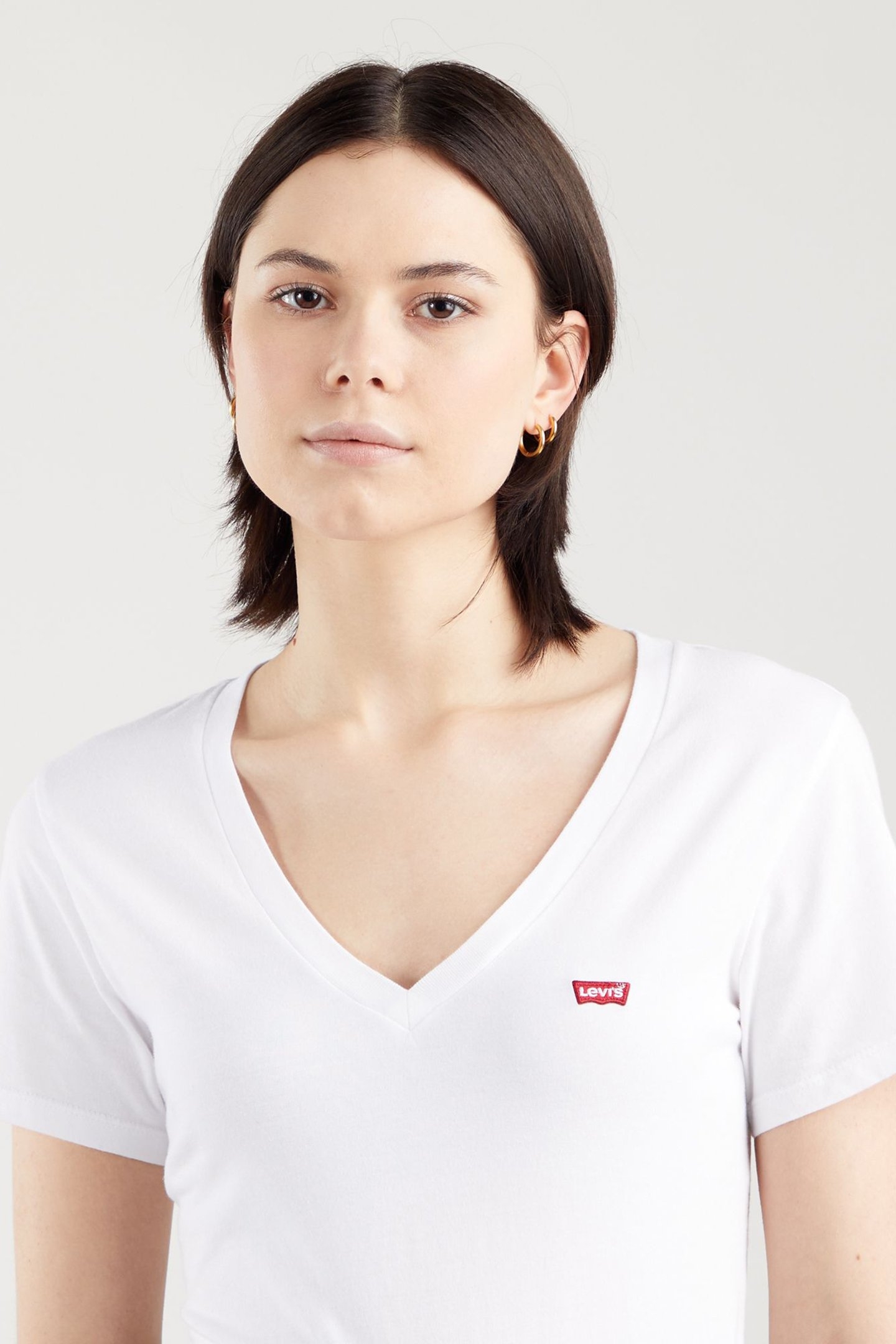 2PACK VNECK TEE 2 PACK V NECK WHITE 5