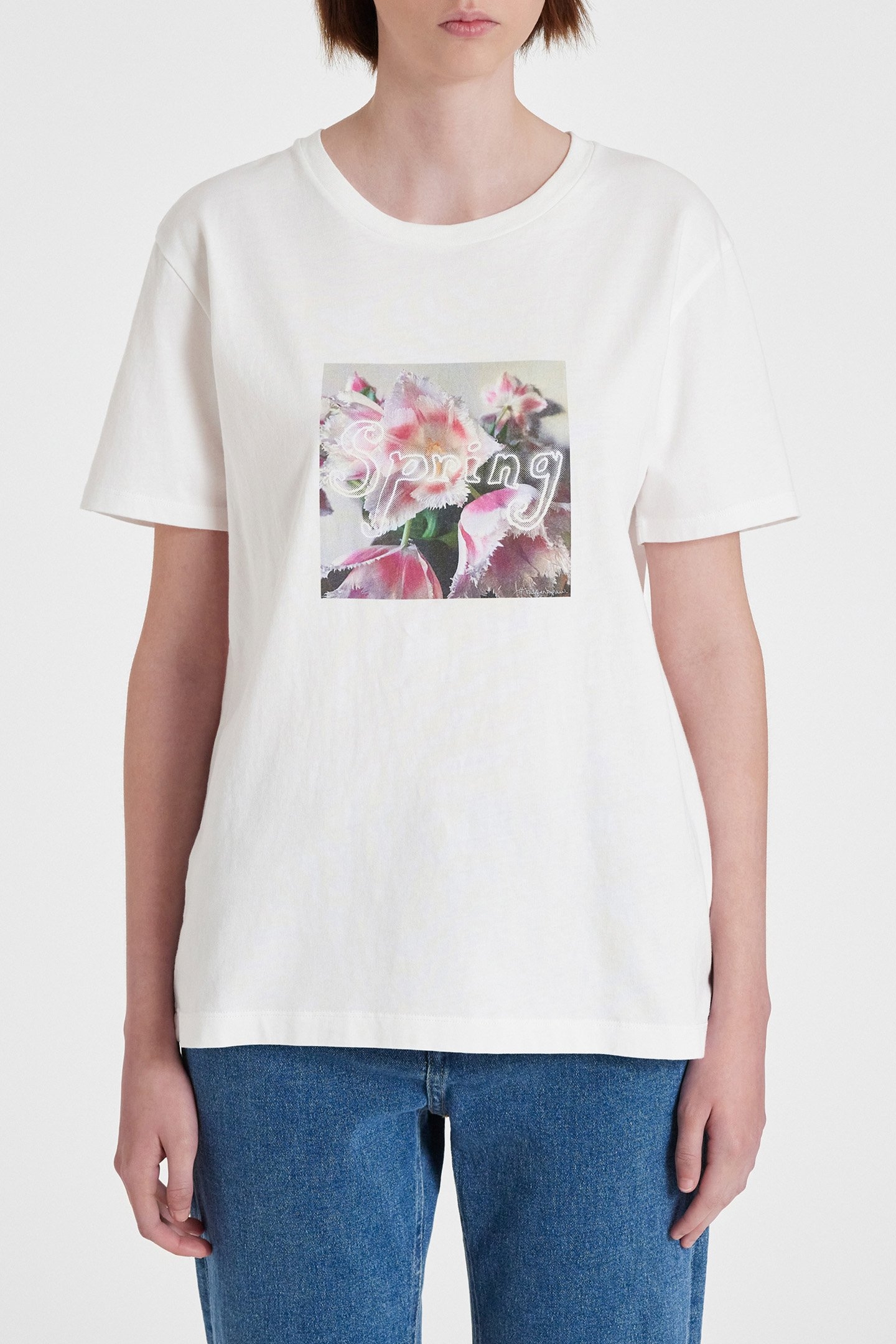 WOMENS SPRING T-SHIRT WHITE 1