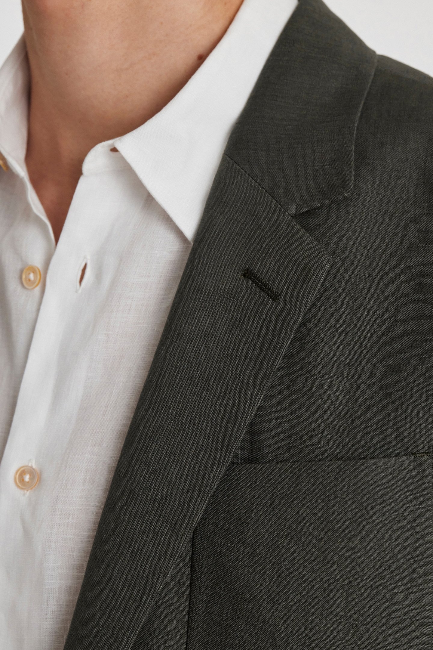 MENS 2 BTN PATCH POCKET JACKET VERY DARK GREEN 5