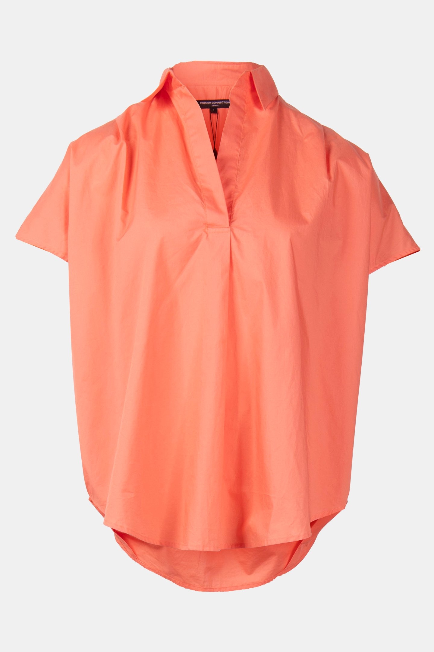 CELE RHODES POPLIN SLVLSS SHRT CORAL 3