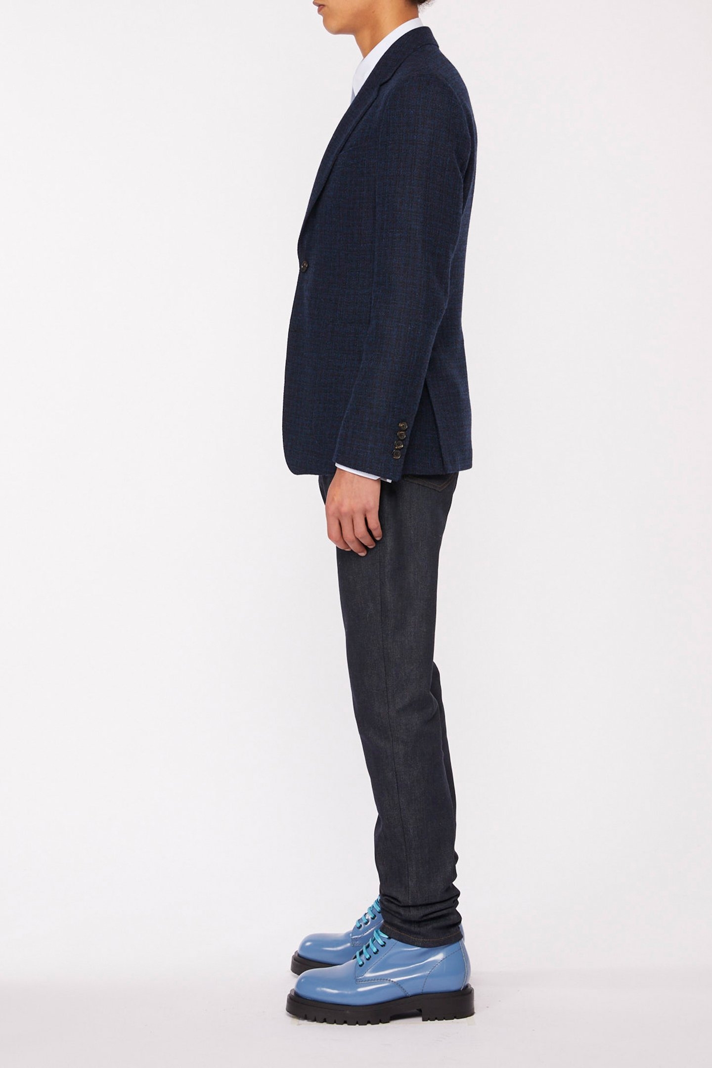 GENTS 2 BTN JACKET COBALT BLUE 5