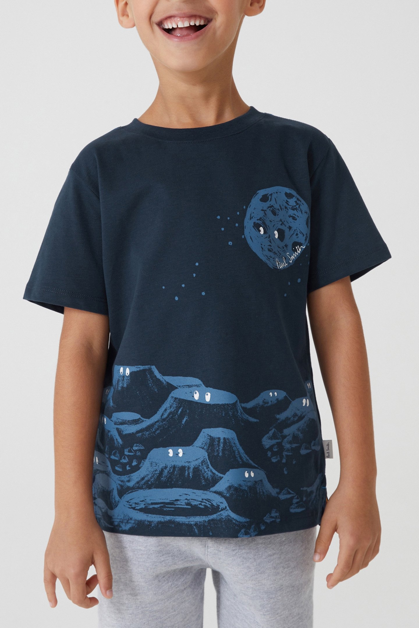GLOW IN THE DARK MOON TSHIRT BOYS 1