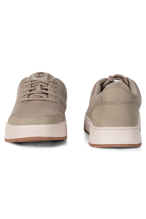 MAPLE GROVE LOW LACE UP SNEAKER LIGHT BROWN KNIT 2