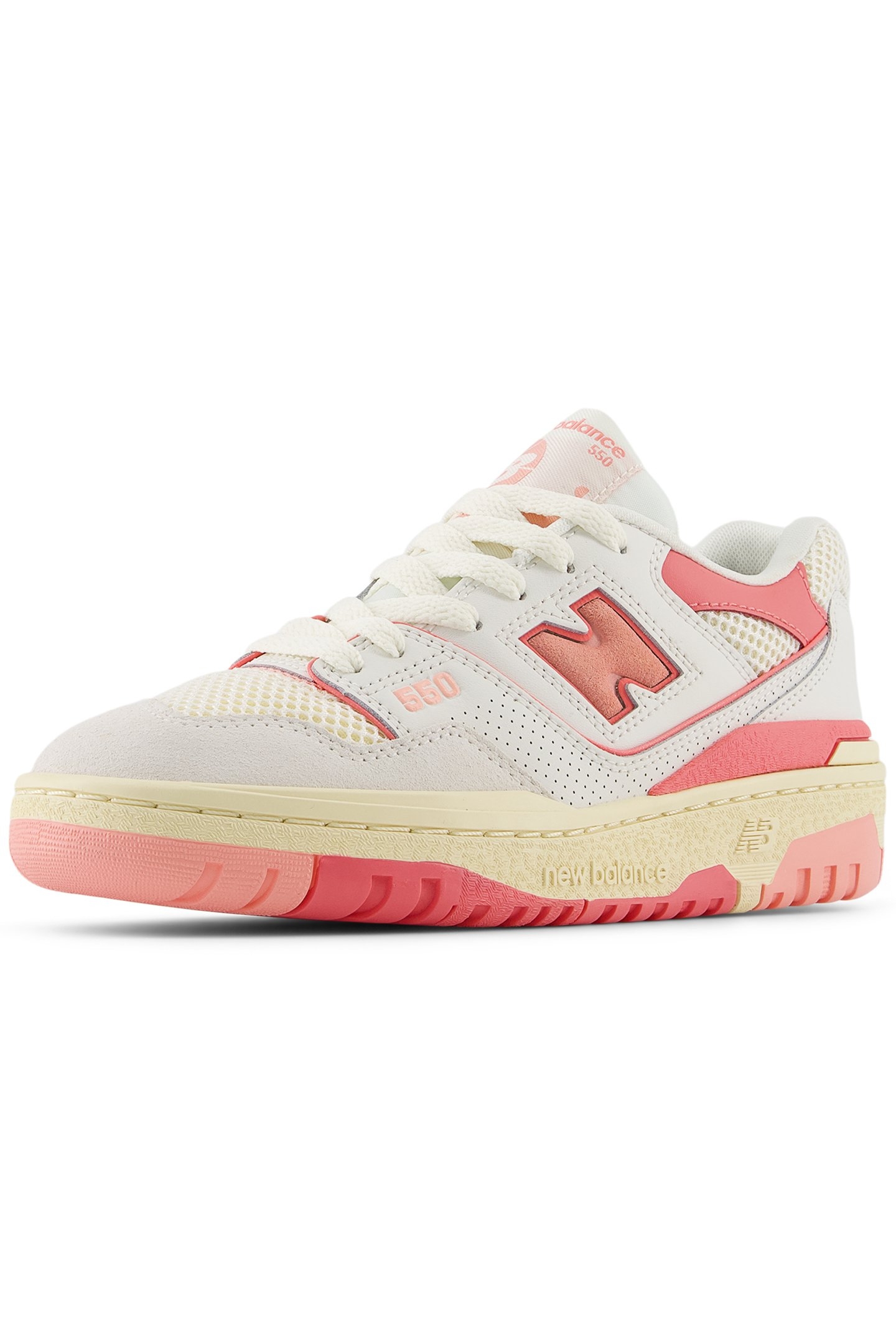 GSB550VR SNEAKERS IN WHITE & PINK 6