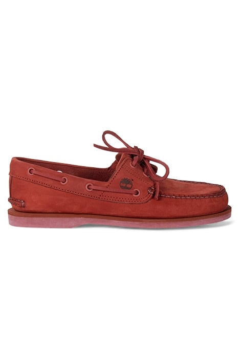 CLASSIC BOAT SHOE DARK RED NUBUCK 1