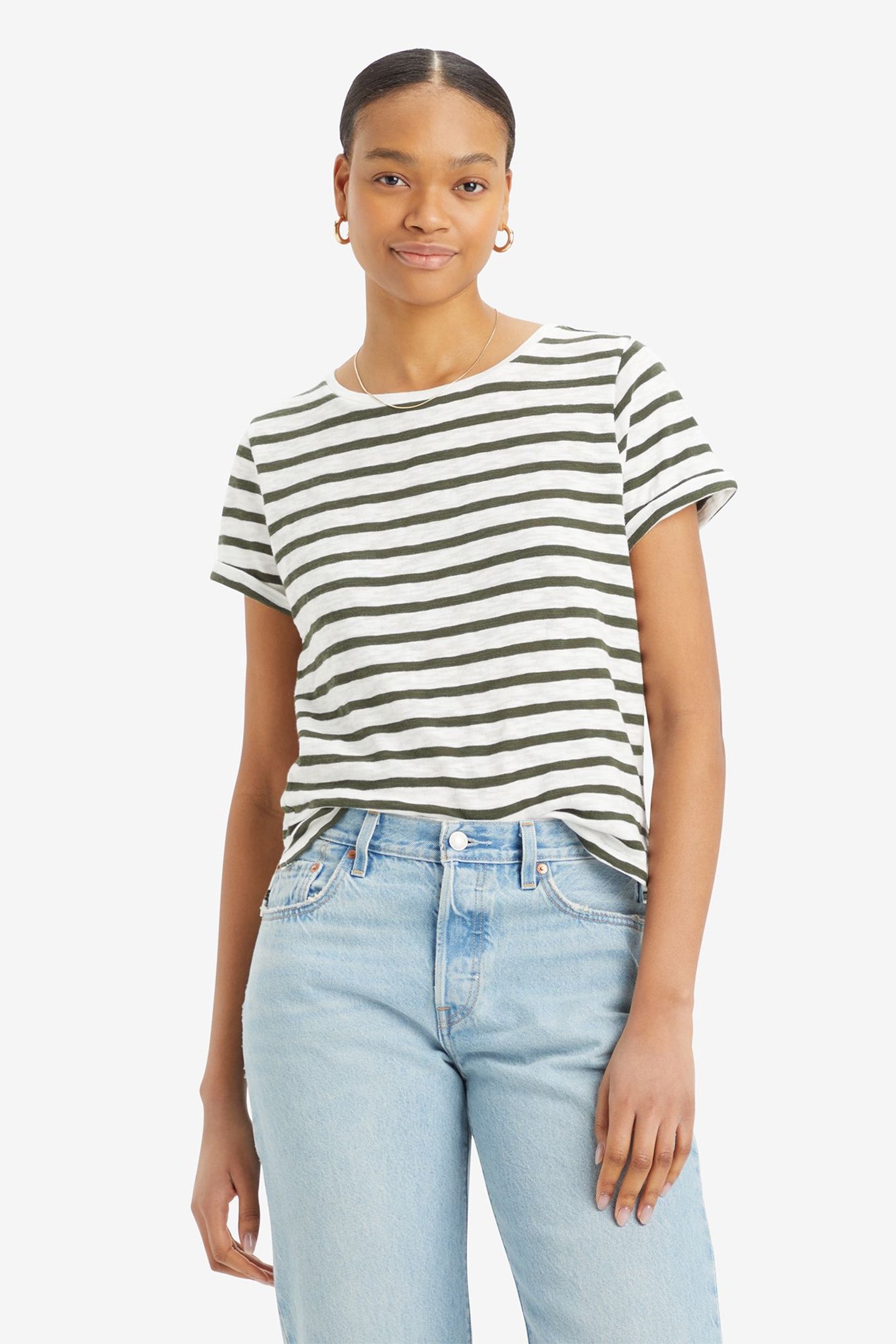 MARGOT TEE CAPTAIN STRIPE DEEP DEPTHS 1
