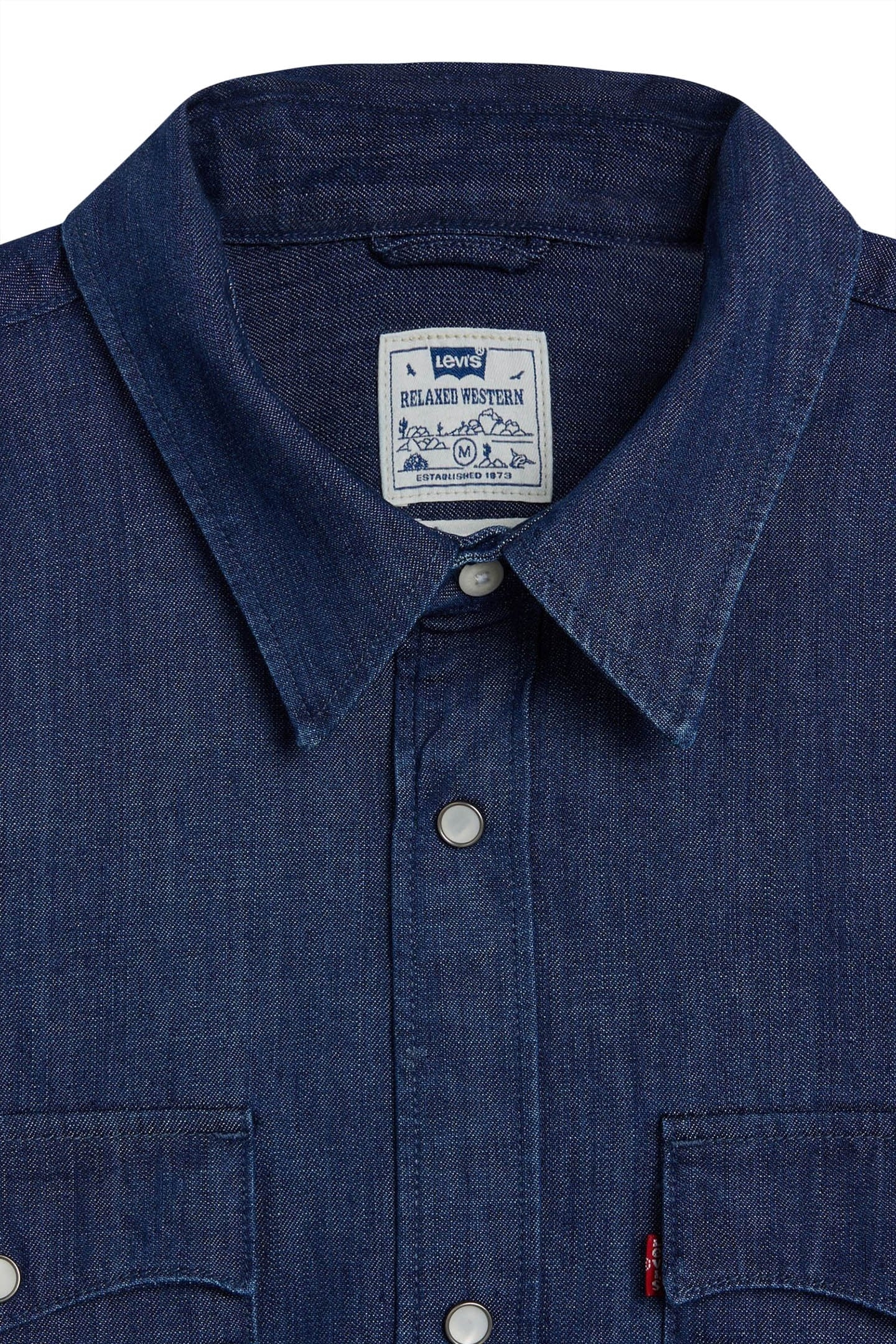 SS RELAXED FIT WESTERN OLSEN DARK WASH 7