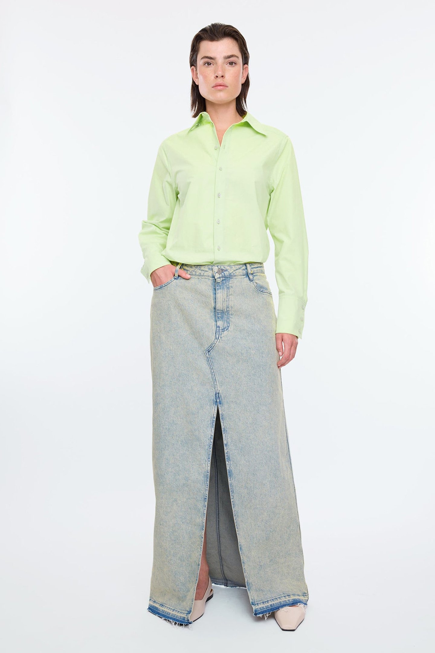 TINDED LONG SKIRT PROEF HEAVY TINTED 1