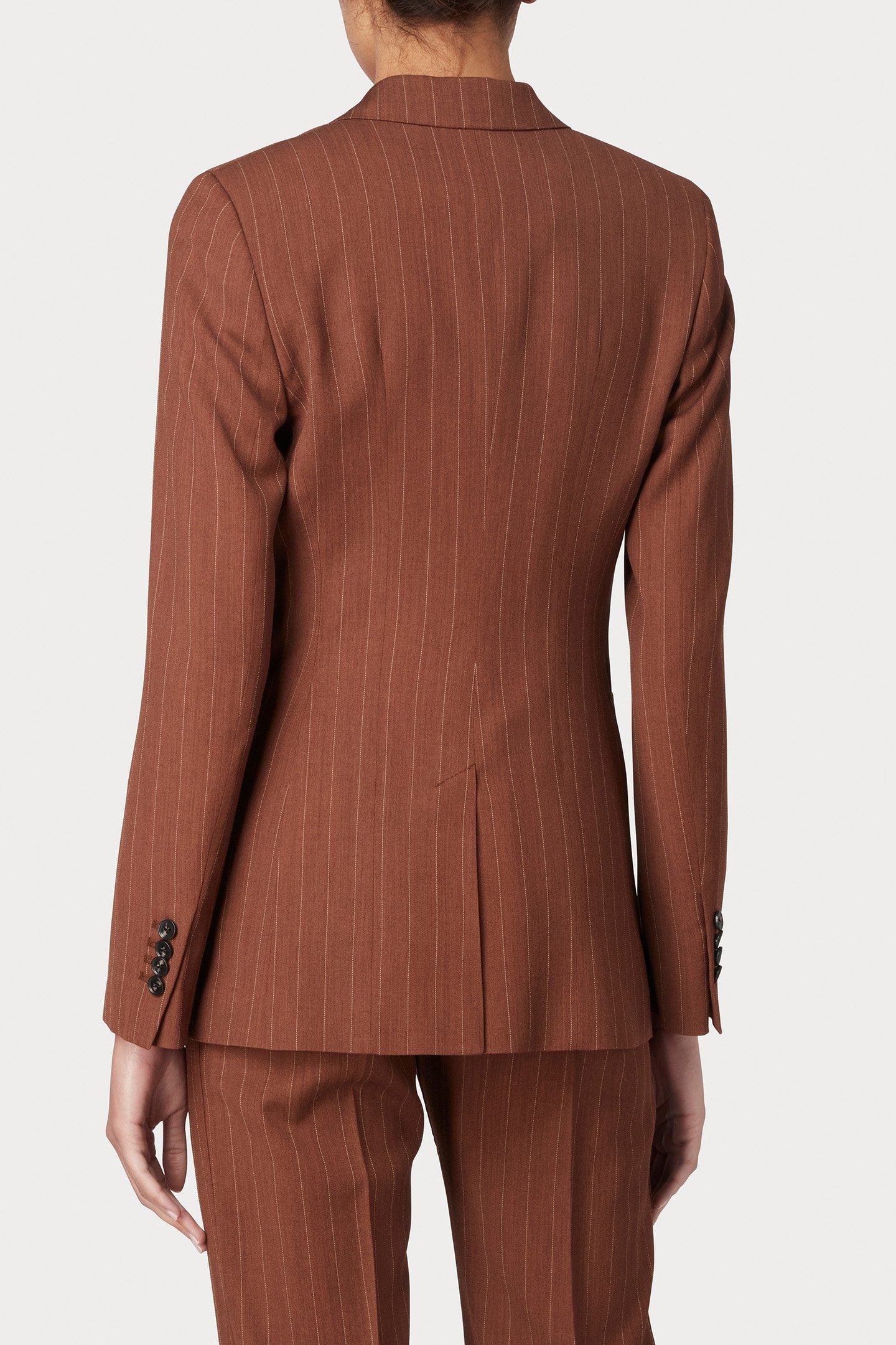 WOMENS JACKET DARK RUST 2