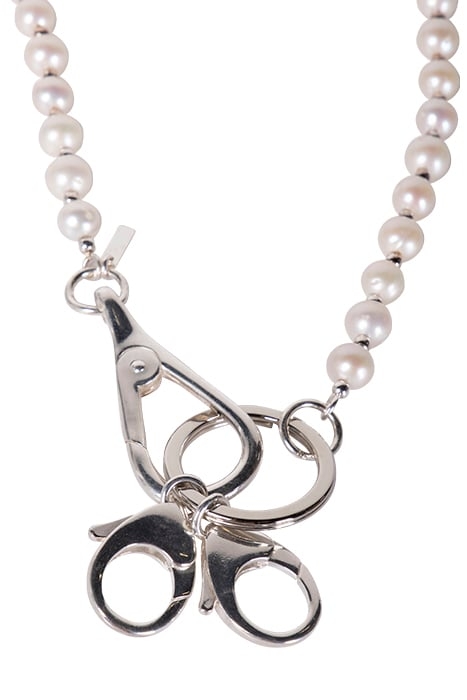 HATTON LABS – CLASSIC FRESHWATER PEARL KEYCHAIN NATURAL 2