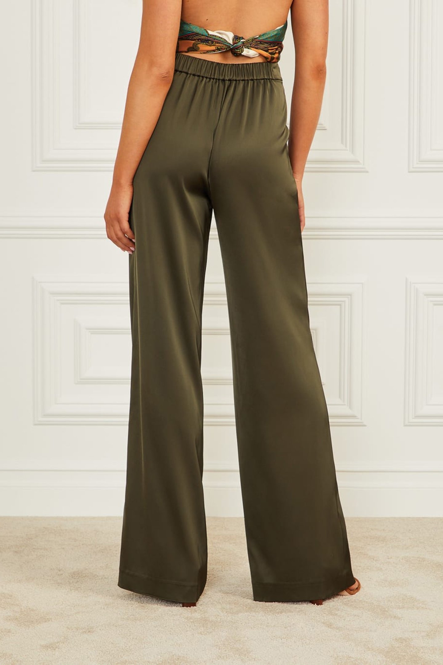 JOSETTE PANT OLIVE MORNING 2