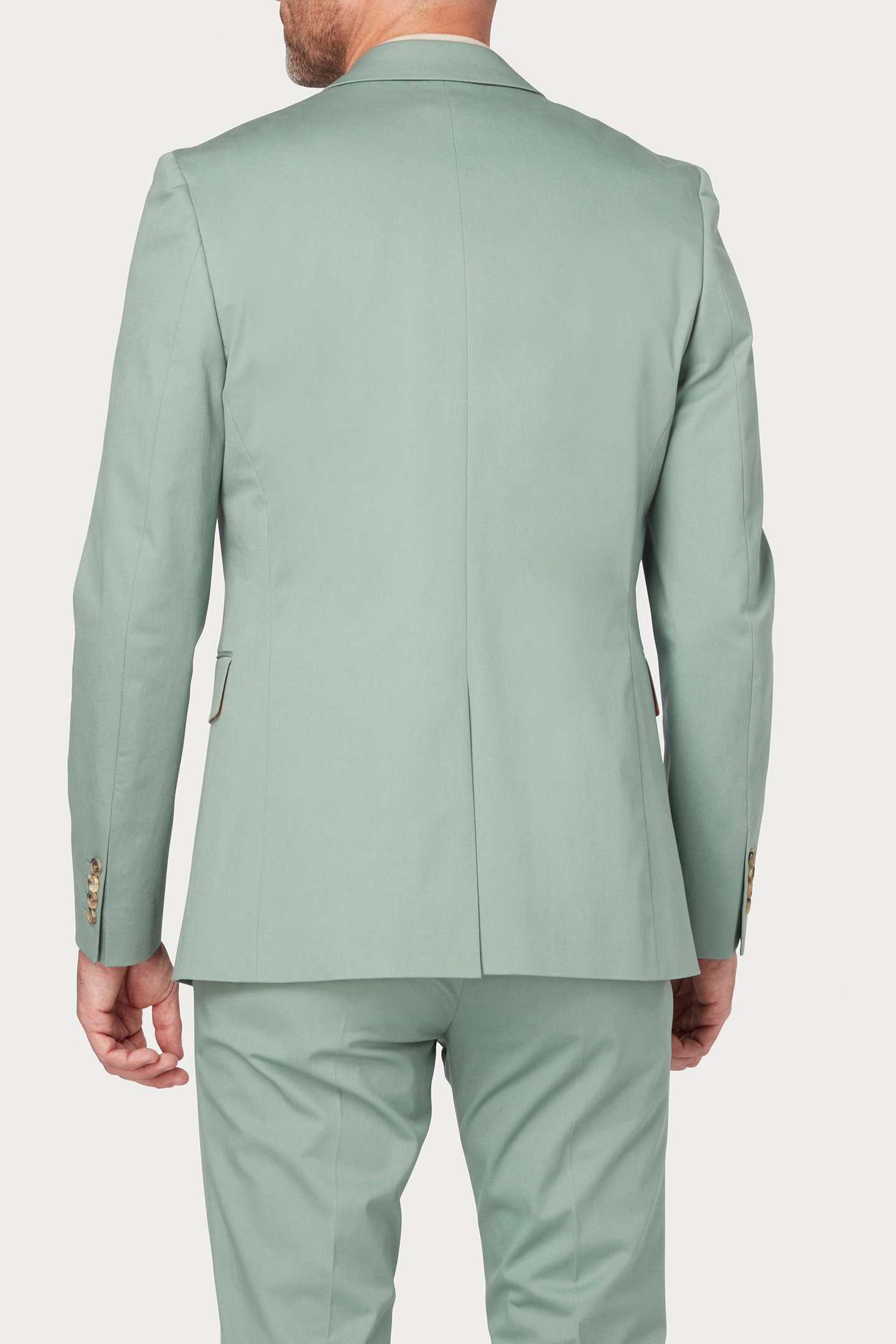 2 BUTTON JACKET LT GREYISH GREEN 2