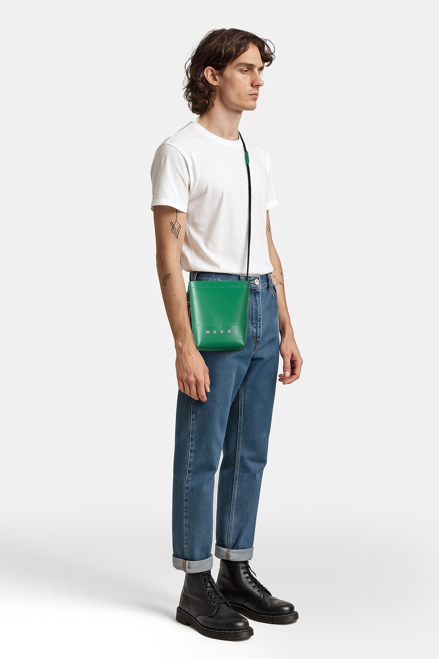 MARNI – CROSSBODY BAG SEA GREEN 2