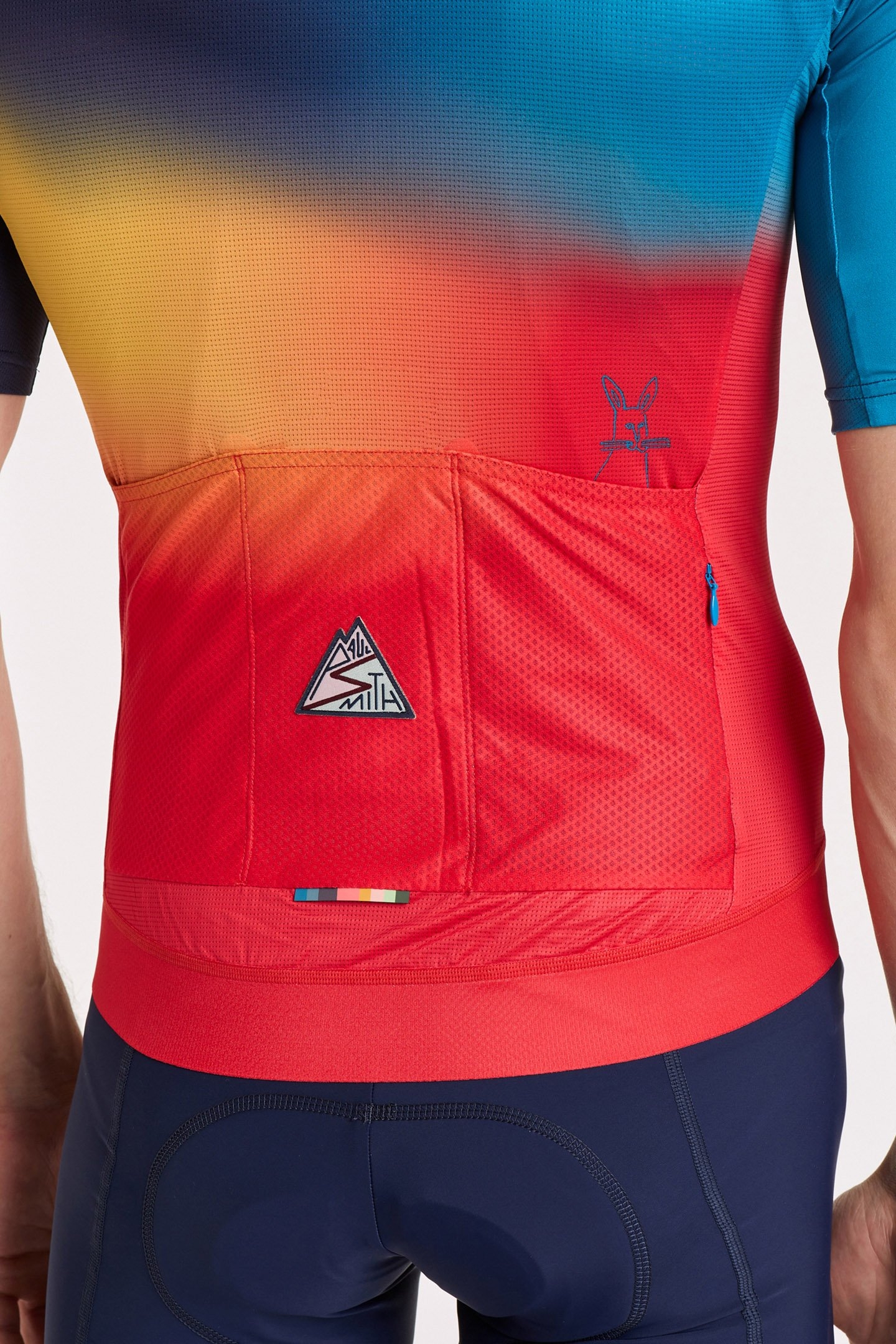 CYCLE JERSEY ARTIST FADE MULTI COLOURED 6