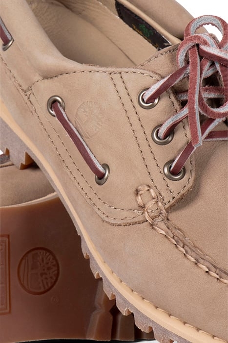 TIMBERLAND AUTHENTIC BOAT SHOE MEDIUM BEIGE NUBUCK 4