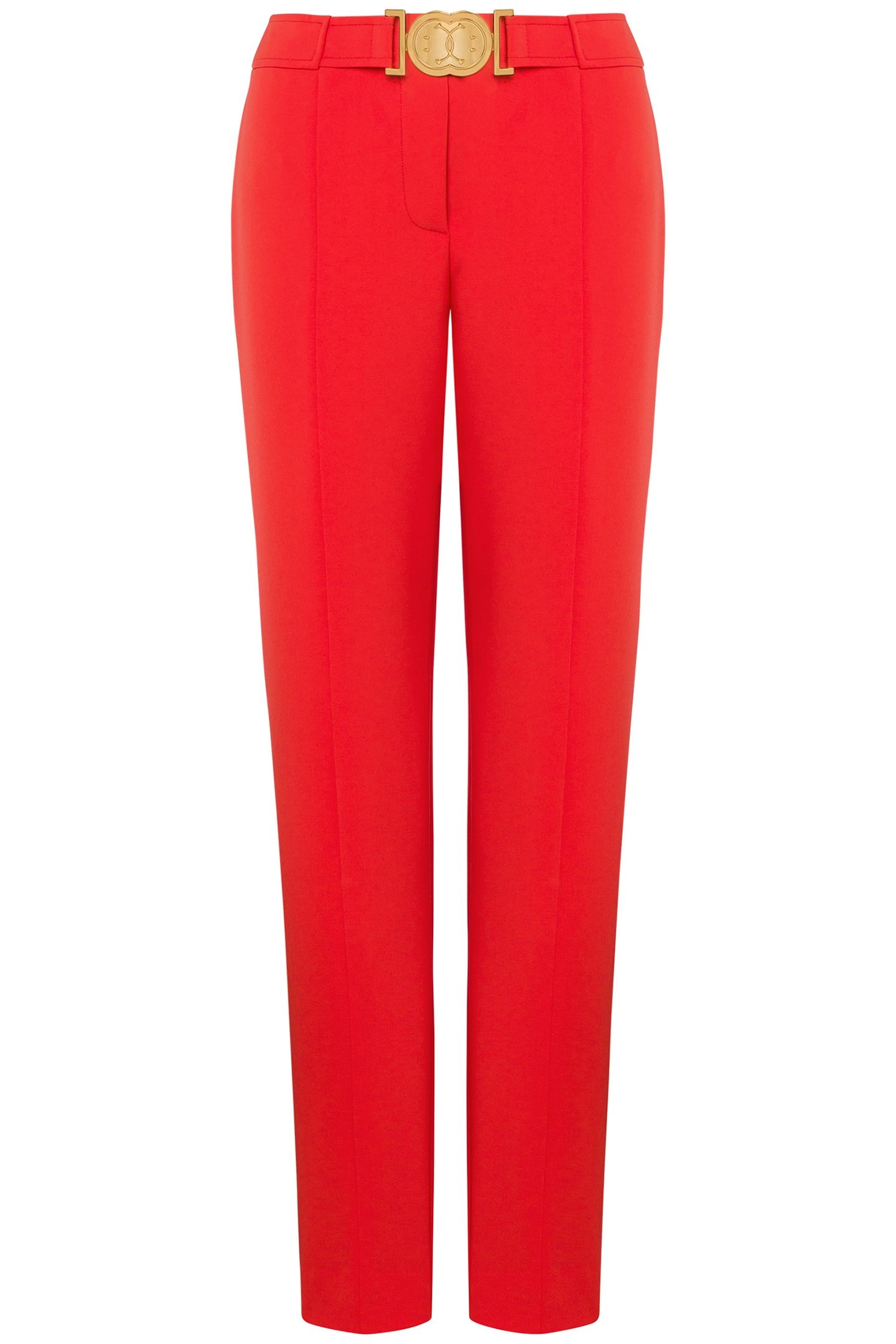 DOUBLE SMILEY® CRÊPE TROUSERS RED 3