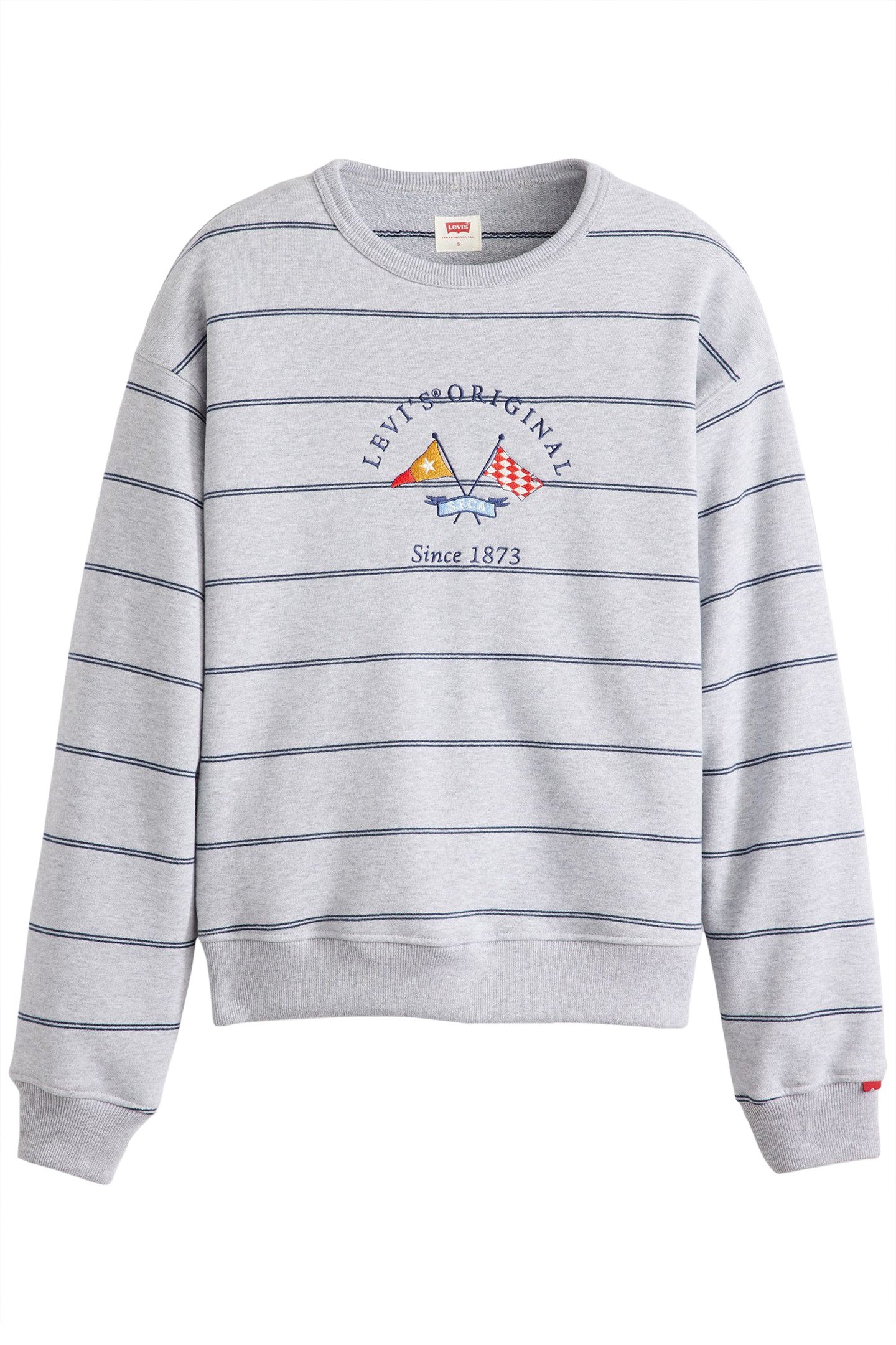 GR HERITAGE STRIPE CREW CREW REGATTA FLA 3