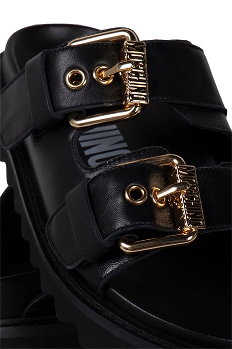 BLACK SANDALS BLACK 4