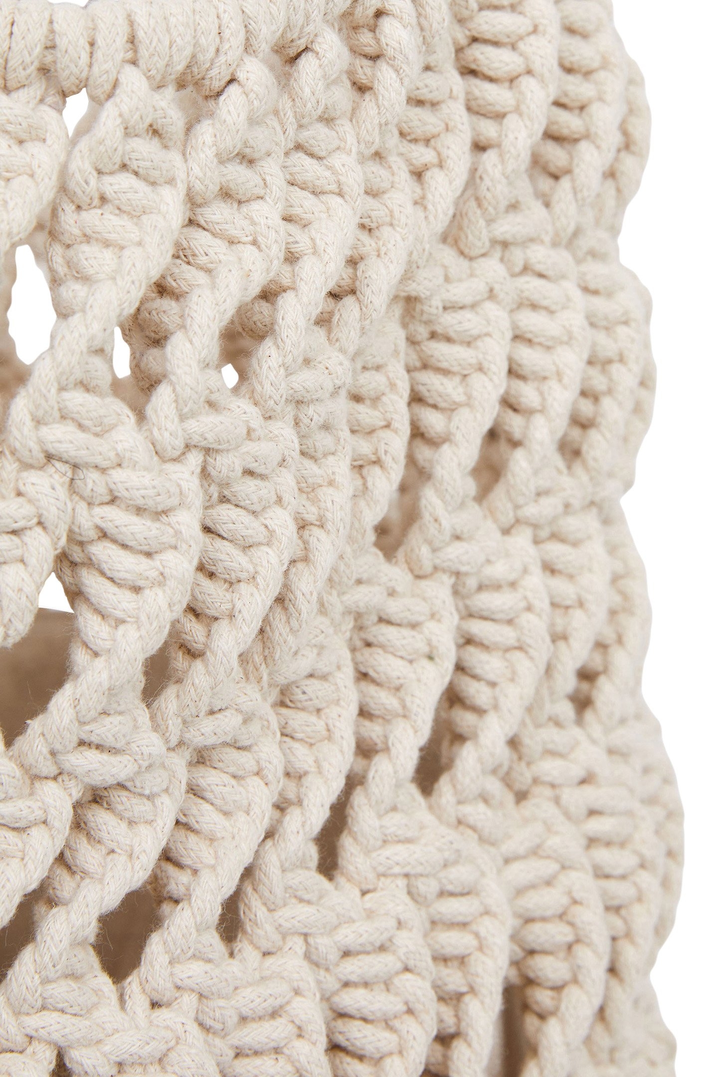 MACRAME BAG ECRU 3
