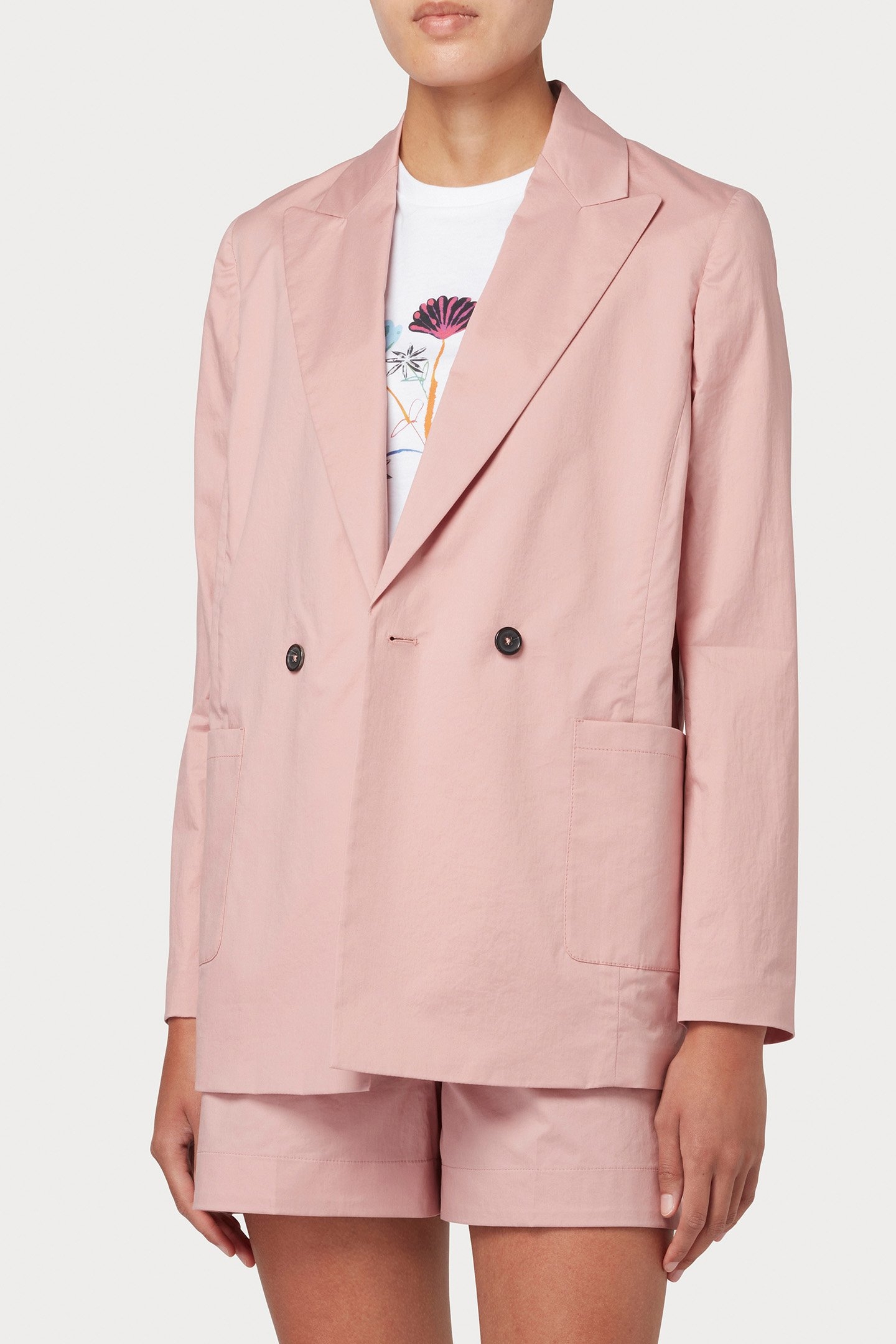 BUGGY LINED JACKET POWDER PINK 1